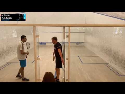 Vladyslav Golub vs Alex Litvinov - Kharkiv squash league 202