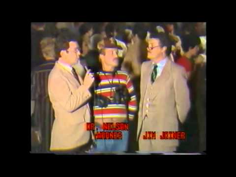 1984 Centel Cable TV Host Dan Hogan at "Salute to Local Talent" Winter Haven FL