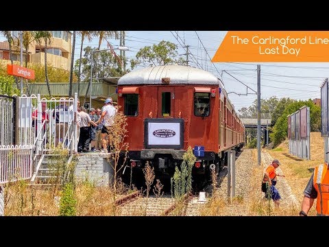 Sydney Trains Vlog 1662: The Carlingford Line - The Last Day