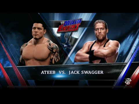 WWE 2K15 My Career : Ateeb vs Jack Swagger