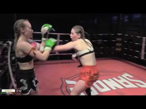 Alana Hulme vs Aideen Mullins - Siam Warriors: Duel Event Fight Night - Ring Arena