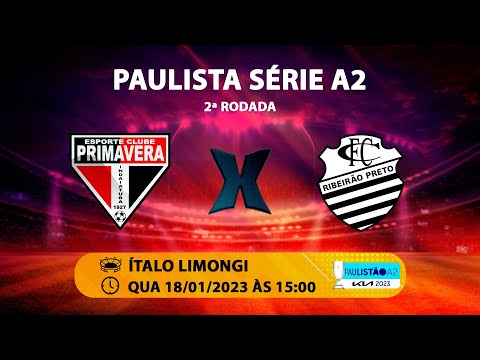 #AOVIVO CAMPEONATO PAULISTA - A2 -  2023 PRIMAVERA  X COMERCIAL