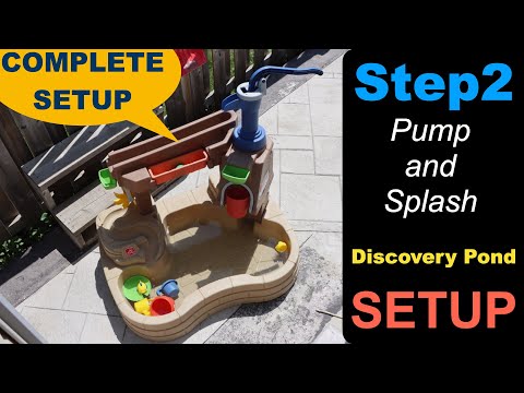 Step2 Pump and Splash Discovery Pond Assembly Instructions- Complete Setup.