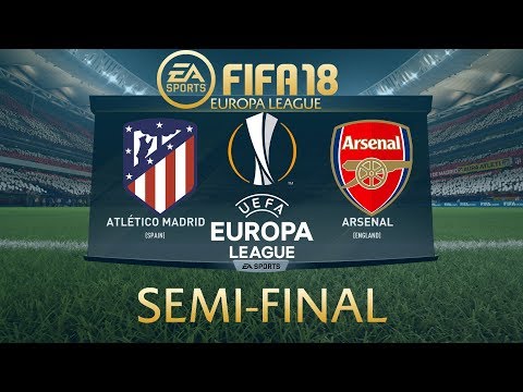 FIFA 18 Atlético Madrid vs Arsenal | Europa League 2017/18 | PS4 Full Match