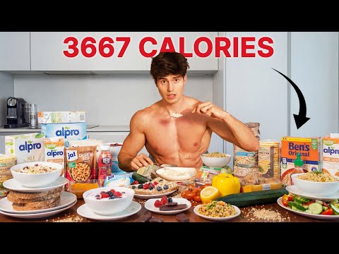 What I Eat in a Day As a Male Model (Extreme 3667 Calories Bulk)