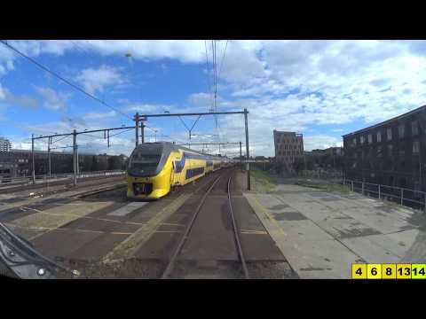 A train driver's view: Amsterdam CS - Rotterdam CS, SLT, 13-Jun-2019.