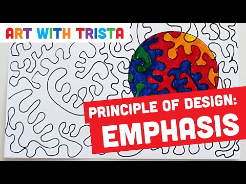 Principles of Design: EMPHASIS Art Tutorial - Art With Trista