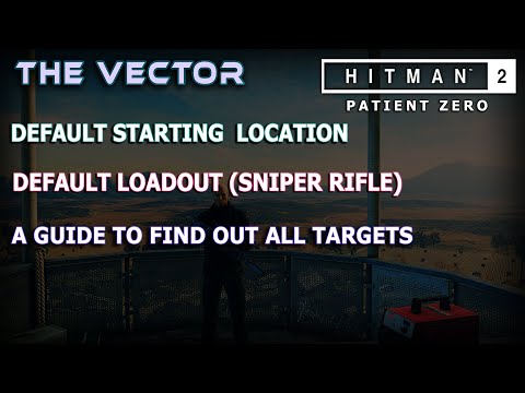 HITMAN 2 - Patient Zero [THE VECTOR, COLORADO] A Guide To Identify All the Targets