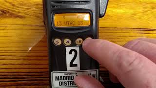 Madrid Fire Kenwood TK-2180 Portable Scan Add/Delete