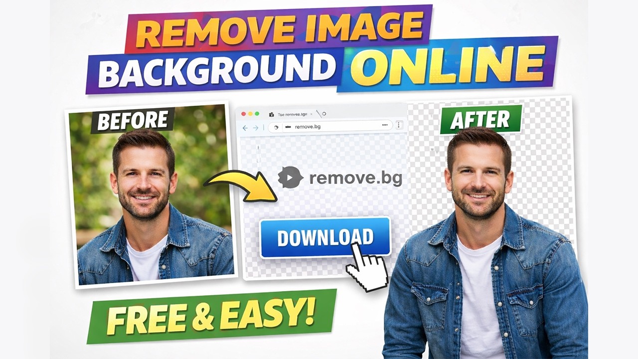 How to Remove Image Background Online (FREE & Fast)
