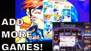How to ADD MORE GAMES to Super Retro-Cade - Adding Roms