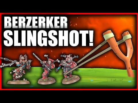 How to Slingshot Berzerkers into combat! Extend threat range and counter fights first!