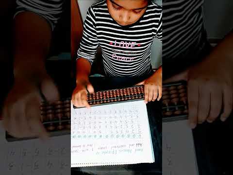 Abacus episode 4 exercises #abacustechnique  #education