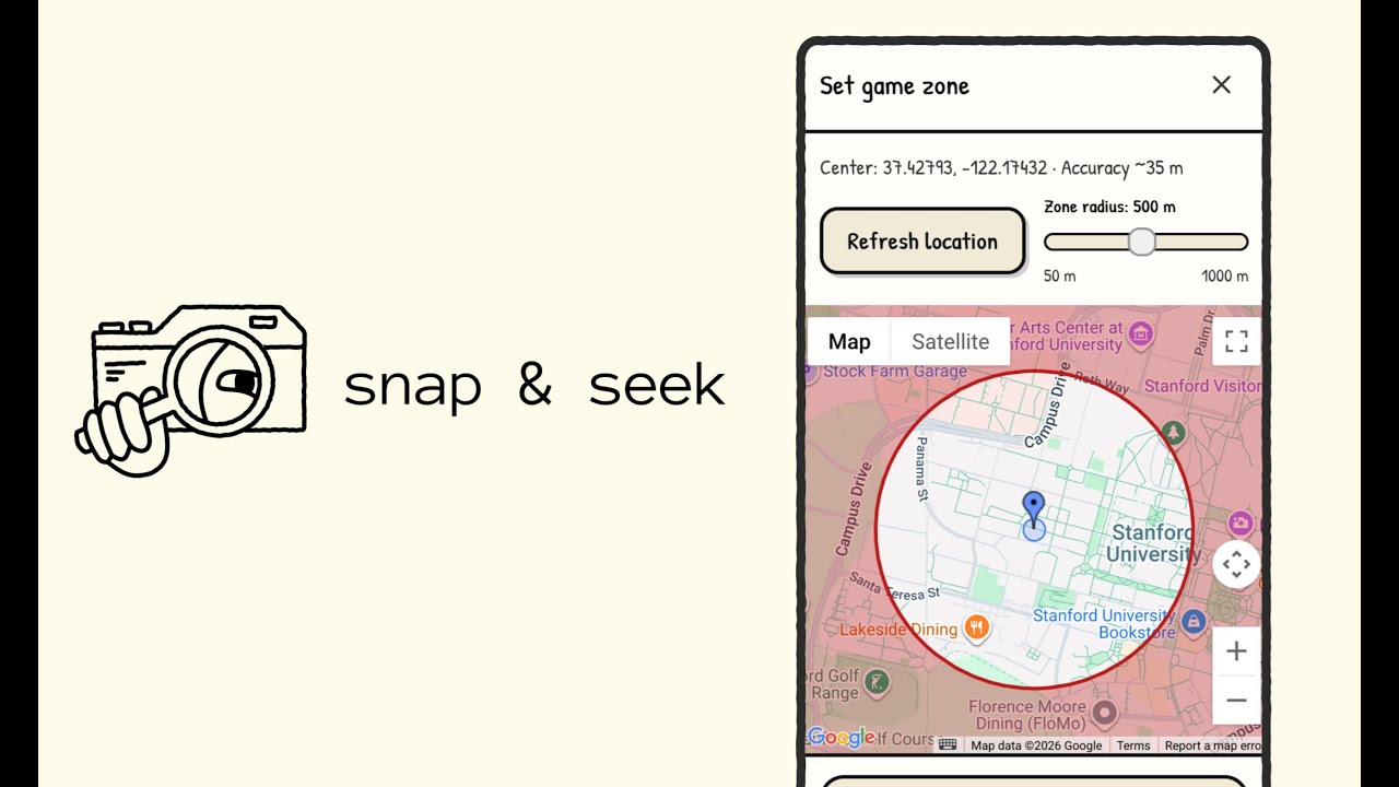 Snap and Seek hype short
