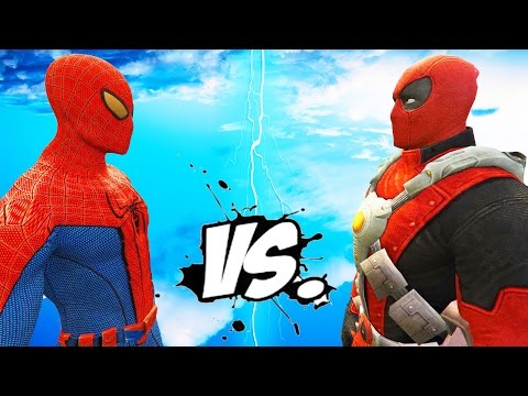 The Amazing Spider-Man vs Deadpool - Epic Superheroes Battle Video
