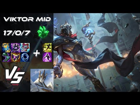 MID Viktor vs Galio - NA Master Patch 15.1