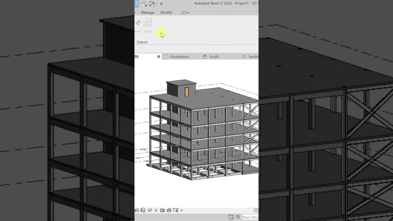 Structural Modeling in Revit #revitstructure #bimsoftware #construction #bimrevit #tutorial