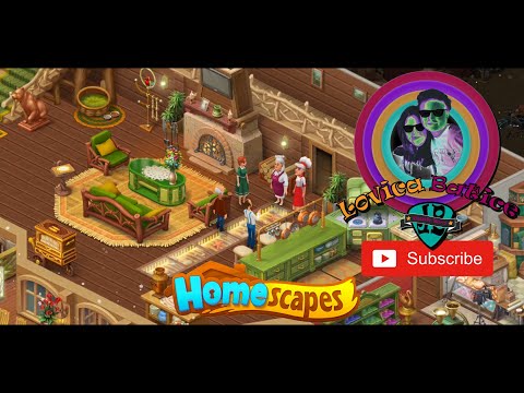 Homescapes Level 4106 - 4110 - Gameplay