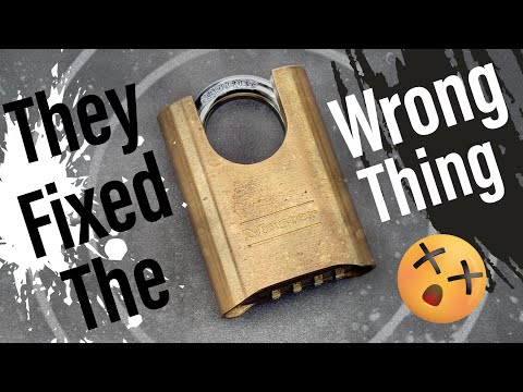 [1635] Ein MasterLock, das Sie noch nie gesehen haben (Modell 177)