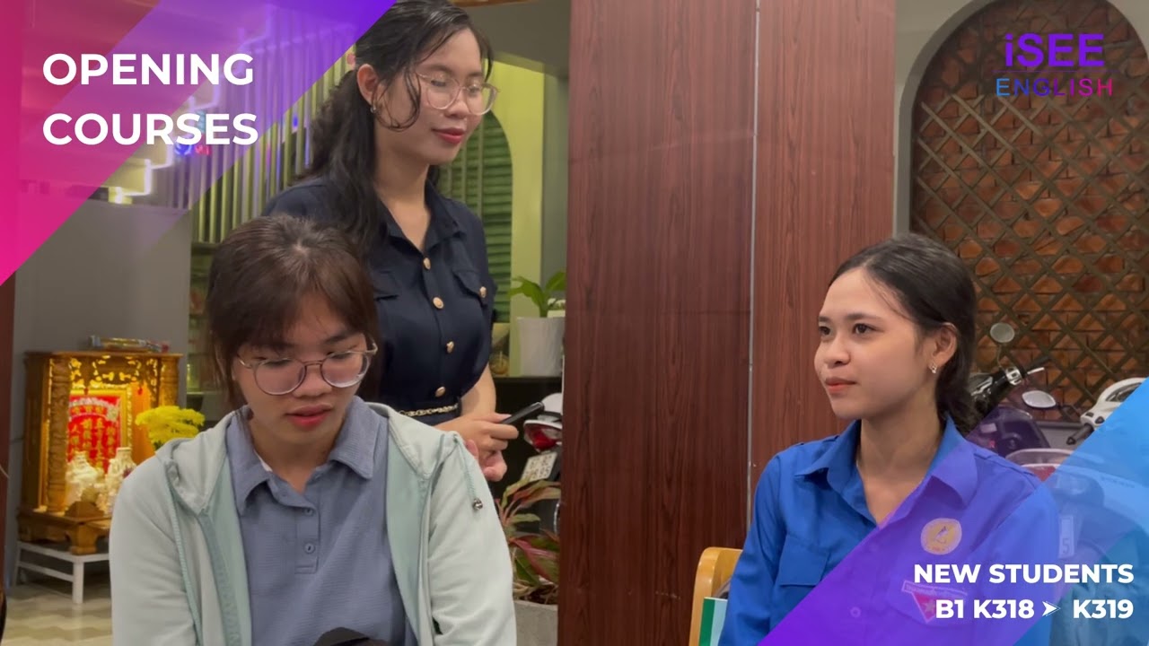 Khai giảng lớp Tiếng Anh ngày 16/09/2024
