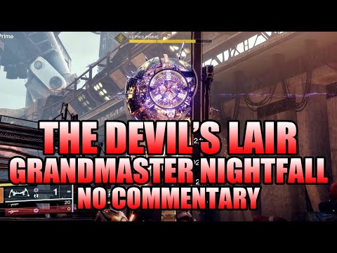 Grandmaster Nightfall: THE DEVIL'S LAIR! (No Commentary) - Destiny 2