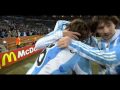 WM 2010 Argentina Player hits a camera