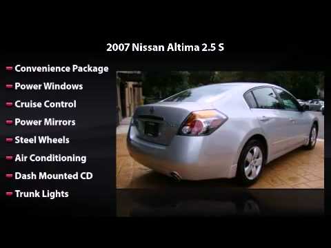 2007 Nissan Altima 2.5 S