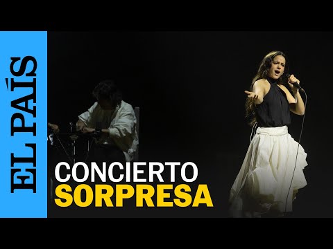 ROSALÍA por PALESTINA | La cantante aparece por sorpresa en el concierto solidario en el Sant Jordi