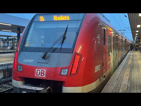 [S-Bahn Rhein-Main] Ansagen S4 Frankfurt Süd - Kronberg(Taunus) (ET430 Version)