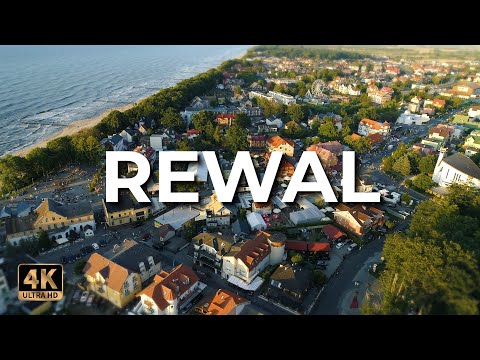 Rewal from the drone | Rewal from the bird's eye view | Poland [4k]