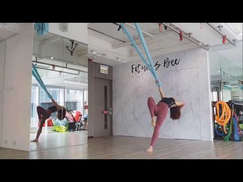 Beginner Aerial Hammock Dance "Heaven" - Aerial Flow / YogaFly