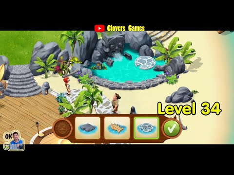 Lost Island Level 34
