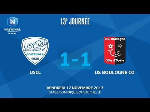 J13 : USCL - US Boulogne CO (1-1), le replay