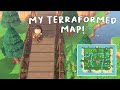 I Terraformed My Whole Map Animal Crossing New Horizons