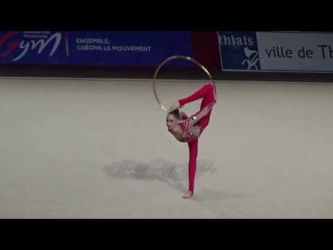 Vlada NIKOLCHENKO (UKR) hoop - 2018 Thiais AA