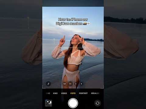 SO verwandelst du dein IPHONE ZUR DIGICAM 👀📸 #digicam #trend #foto #fotohack #trendingonshorts
