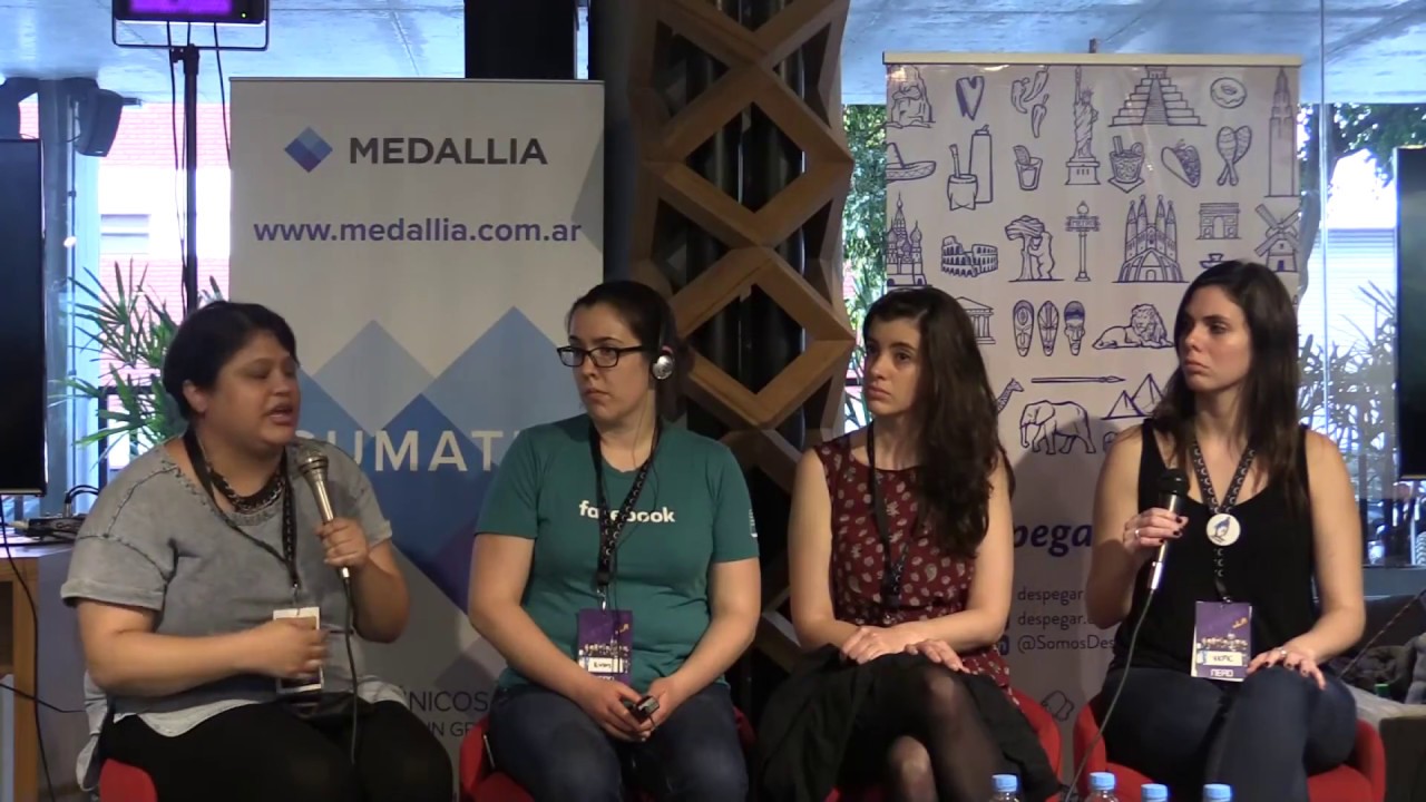 Panel de género en #nerdearla