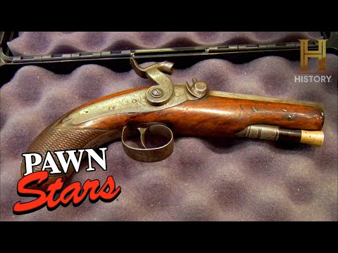 Rick Gambles on Old Pistol WITHOUT an Expert Opinion (Season 4) | Pawn Stars