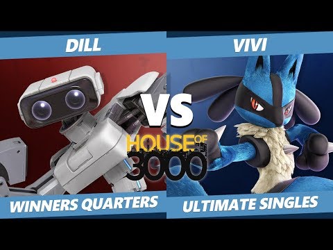 Smash Ultimate Tournament - Dill (ROB) Vs. Vivi (Lucario) SSBU Xeno 196 Winners Quarters