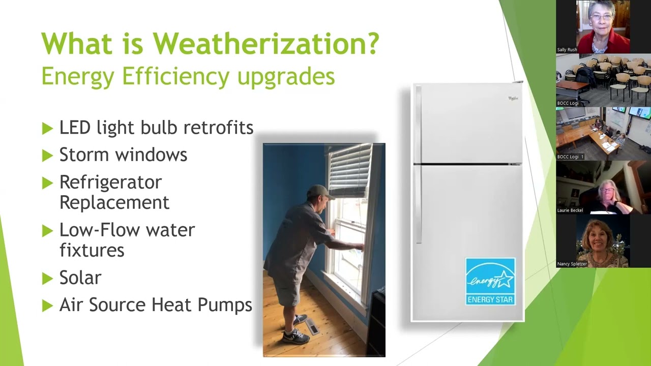 Clear Creek County and NWCCOG Weatherization Presentation