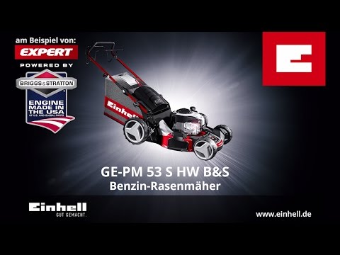 Газонокосилка Einhell GE-PM 53 VS HW B&S (3404761)
