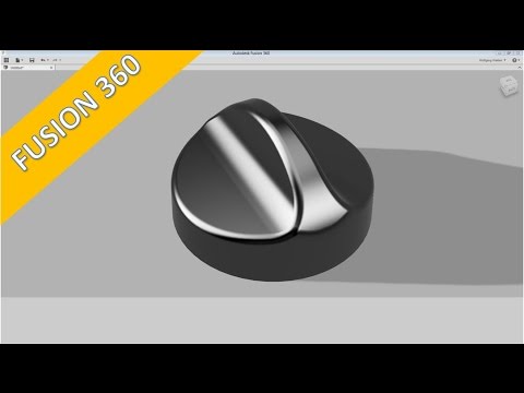 Drehschalter Autodesk Fusion 360 Training Surfaces