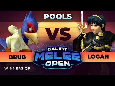 Brub (Falco) Vs. Logan (Marth)  - Pools - Galint Melee Open: Summer 2021