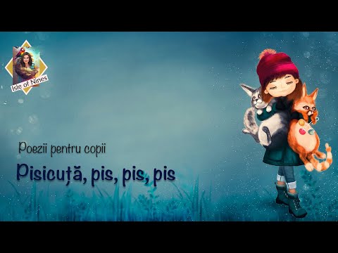Pisicuța, pis, pis, pis - Versuri pentru copii preșcolari
