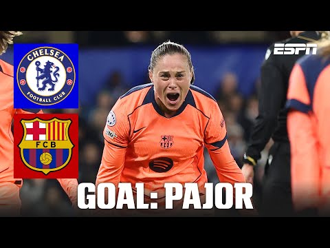 GOAL! 1-1: Ewa Pajor’s QUICK response levels Barcelona with Chelsea | UEFA Women’s Champions League