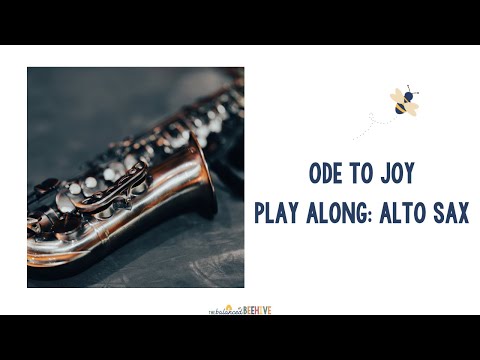 Ode to Joy Play Along - Alto Saxophone