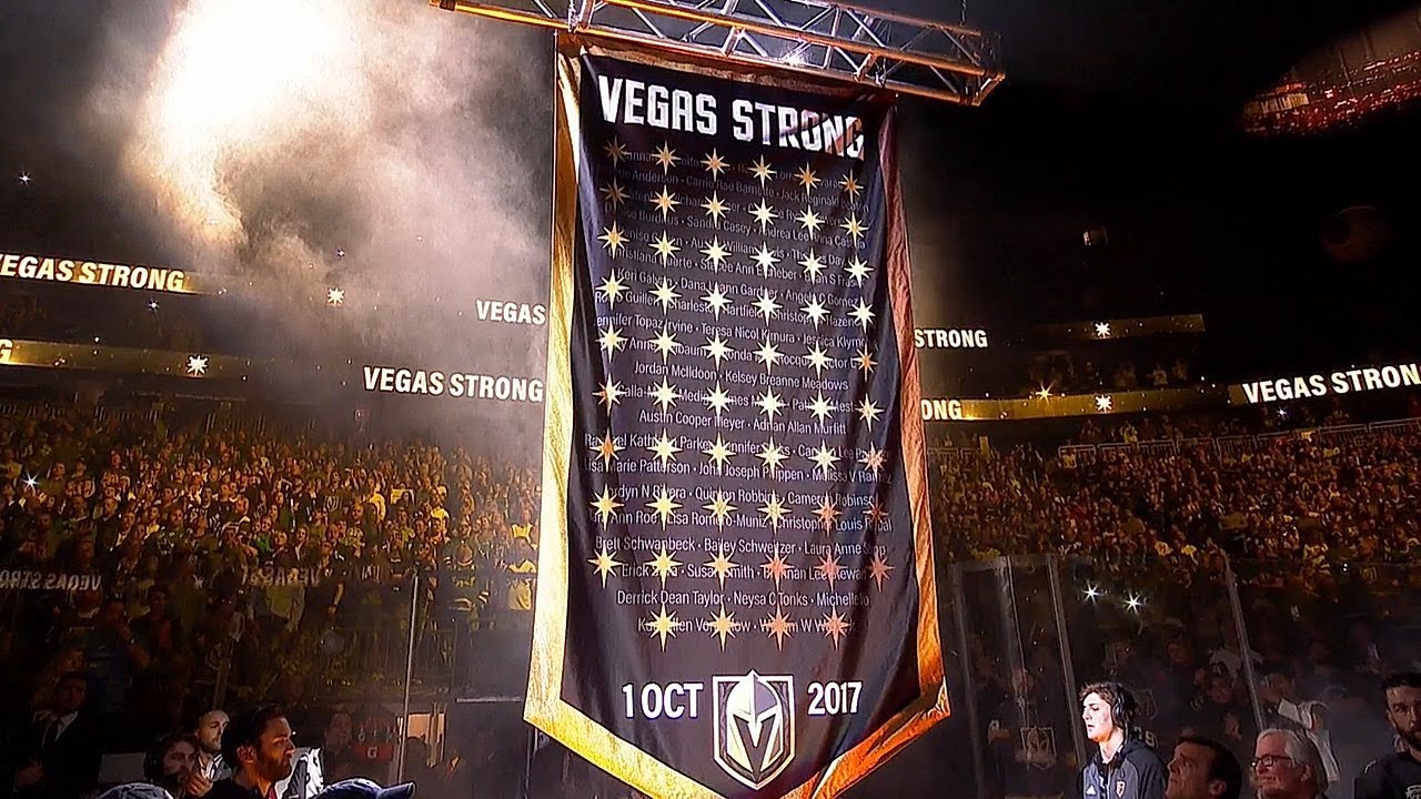 Vidéo: On a versé une larme...VEGAS STRONG...