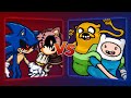 MUGEN Battle Sonic EXE Amy EXE Vs Finn Jake