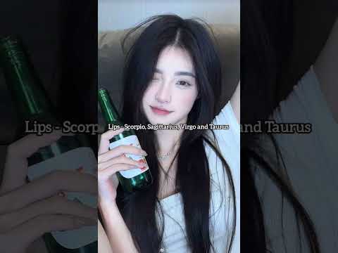 Zodiac signs and their beautiful features 🌷💜 #zodiac #beautiful #eyes #smile #girl #youtube #shorts