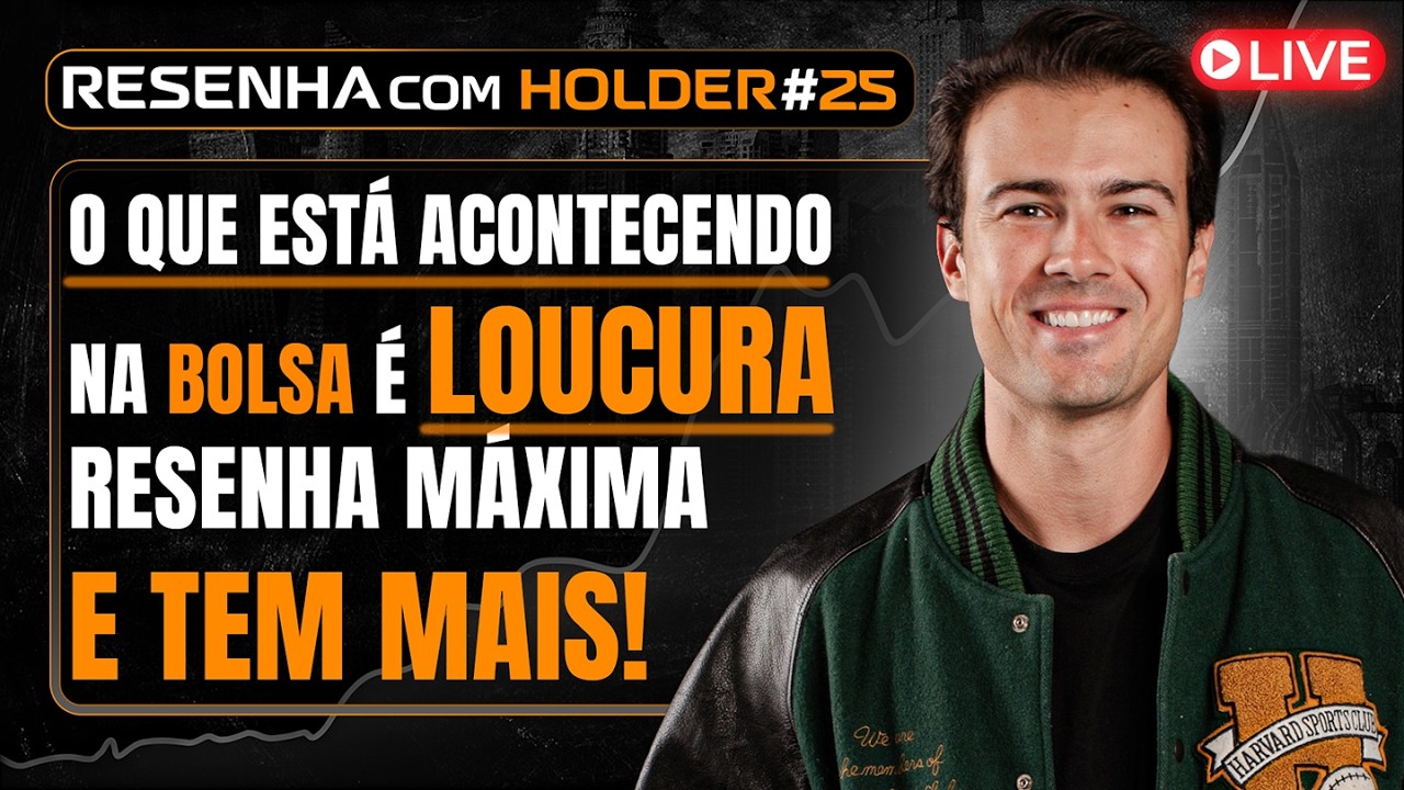 O quê está acontecendo na BOLSA é LOUCURA | Resenha do mercado financeiro | E TEM MAIS!